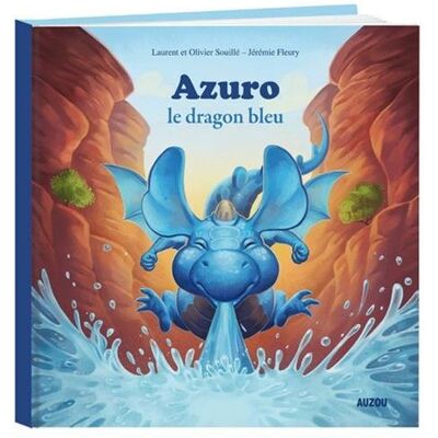 Laurent et Olivier Souillé Azuro Le Dragon Bleu - Publicité Laurent et Olivier Souillé Azuro Le Dragon Bleu - Publicité