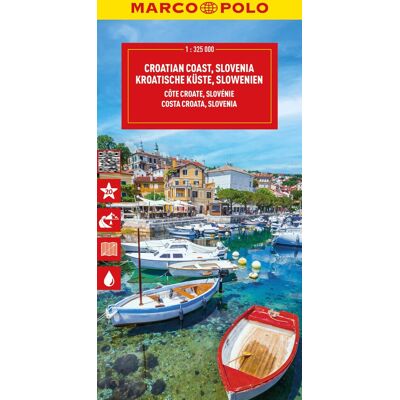 Marco Polo Reisekarte Kroatische Küste, Slowenien 1:325.000 (Marco Polo Maps) - Publicité Marco Polo Reisekarte Kroatische Küste, Slowenien 1:325.000 (Marco Polo Maps) - Publicité