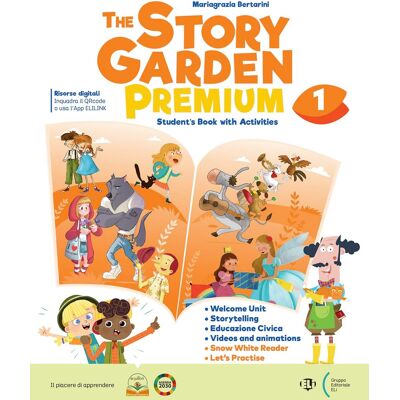 Mariagrazia Bertarini The Story Garden Premium. With Citizen Story, Eserciziario. Per La Scuola Elementare. Con E-Book. Con Espansione Online (Vol. 1) - Publicité Mariagrazia Bertarini The Story Garden Premium. With Citizen Story, Eserciziario. Per La Scuola Elementare. Con E-Book. Con Espansione Online (Vol. 1) - Publicité