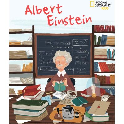 Albert Einstein (National Geographic Kids) - Publicité Albert Einstein (National Geographic Kids) - Publicité