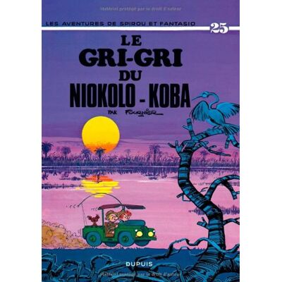 Fournier Spirou Et Fantasio. Vol. 25. Le Gri-Gri Du Niokolokoba - Publicité Fournier Spirou Et Fantasio. Vol. 25. Le Gri-Gri Du Niokolokoba - Publicité