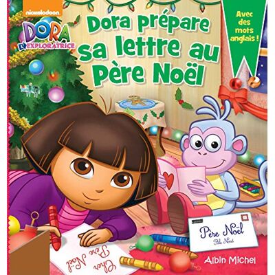 Collectif Dora Prépare Sa Lettre Au Père Noël - Publicité Collectif Dora Prépare Sa Lettre Au Père Noël - Publicité