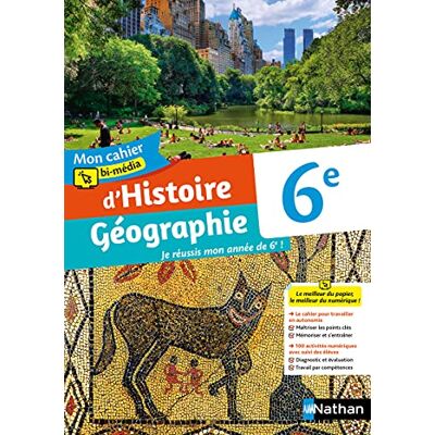 Céline Dhers Mon Cahier Bi-Média D'Histoire Géographie 6e - Publicité Céline Dhers Mon Cahier Bi-Média D'Histoire Géographie 6e - Publicité