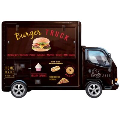 Larousse Burger Truck : Les Meilleures Recettes - Publicité Larousse Burger Truck : Les Meilleures Recettes - Publicité
