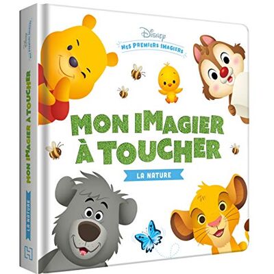Disney La Nature : Mon Imagier À Toucher - Publicité Disney La Nature : Mon Imagier À Toucher - Publicité