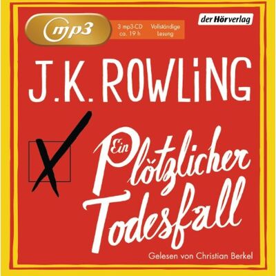 Rowling, Joanne K. Ein Plötzlicher Todesfall - Publicité Rowling, Joanne K. Ein Plötzlicher Todesfall - Publicité