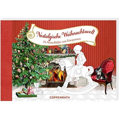 Coppenrath Verlag GmbH & Co. KG Livre Créatif - Monde de Noël Nostalgique - 24 Pages à Colorier - Livre d'Occasion - Publicité Coppenrath Verlag GmbH & Co. KG Livre Créatif - Monde de Noël Nostalgique - 24 Pages à Colorier - Livre d'Occasion - Publicité