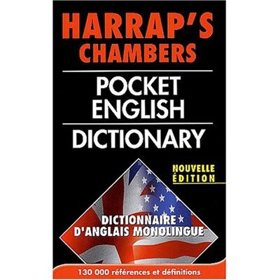Collectif Chambers Pocket English Dictionary. Edition 2001 (Harrap'S Monoli) - Publicité Collectif Chambers Pocket English Dictionary. Edition 2001 (Harrap'S Monoli) - Publicité