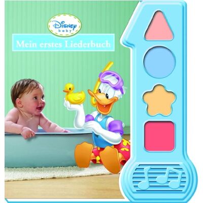 Walt Disney Disney Baby, Mein Erstes Liederbuch Jungen - Publicité Walt Disney Disney Baby, Mein Erstes Liederbuch Jungen - Publicité