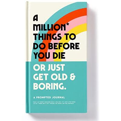 Brass Monkey A Million Things To Do Before You Die Prompted Journal: Or Just Get Old & Boring (A Prompted Journal) - Publicité Brass Monkey A Million Things To Do Before You Die Prompted Journal: Or Just Get Old & Boring (A Prompted Journal) - Publicité
