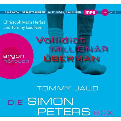Tommy Jaud Die Simon Peters Box - Publicité Tommy Jaud Die Simon Peters Box - Publicité