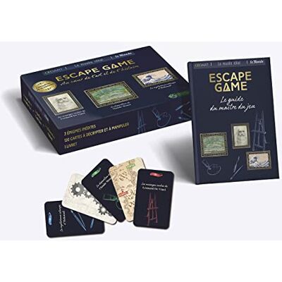 Valérie Cluzel Escape Game : Au Coeur De L'Art Et De L'Histoire - Publicité Valérie Cluzel Escape Game : Au Coeur De L'Art Et De L'Histoire - Publicité