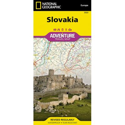 Slovakia: Travel Maps International Adventure Map: Waterproof. Tear-Resistent (National Geographic Adventure Map, Band 3323) - Publicité Slovakia: Travel Maps International Adventure Map: Waterproof. Tear-Resistent (National Geographic Adventure Map, Band 3323) - Publicité