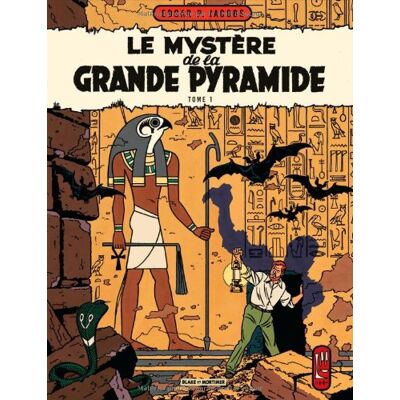 Jacobs, Edgar Pierre Les Aventures De Blake Et Mortimer. Vol. 4. Le Mystère De La Grande Pyramide. Vol. 1 - Publicité Jacobs, Edgar Pierre Les Aventures De Blake Et Mortimer. Vol. 4. Le Mystère De La Grande Pyramide. Vol. 1 - Publicité