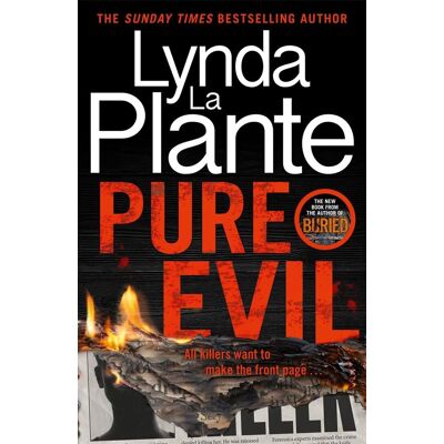 Lynda La Plante Pure Evil - Publicité Lynda La Plante Pure Evil - Publicité