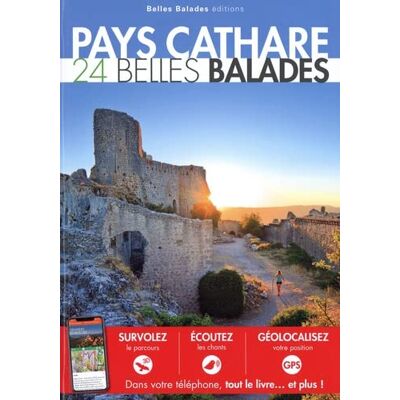 Belles Balades Editions Pays Cathare : 24 Belles Balades - Publicité Belles Balades Editions Pays Cathare : 24 Belles Balades - Publicité