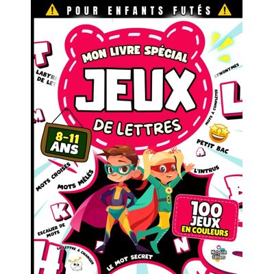 MistyGrim Editions Mon Livre Spécial Jeux De Lettres - Pour Enfants Futés: Cahier D'Activités De 100 Jeux De Mots Avec Solutions Complètes / De 8 À 11 Ans / Pour Vacances Et Moments De Détente - Publicité MistyGrim Editions Mon Livre Spécial Jeux De Lettres - Pour Enfants Futés: Cahier D'Activités De 100 Jeux De Mots Avec Solutions Complètes / De 8 À 11 Ans / Pour Vacances Et Moments De Détente - Publicité