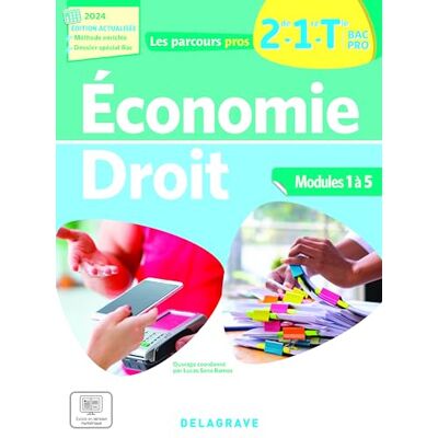 Dominique Audrain Economie, Droit 2de, 1re, Terminale Bac Pro : Modules 1 À 5 - Publicité Dominique Audrain Economie, Droit 2de, 1re, Terminale Bac Pro : Modules 1 À 5 - Publicité