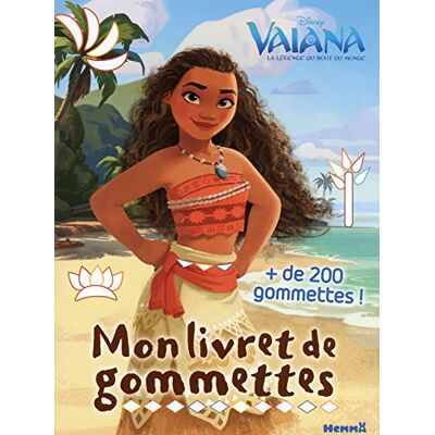 Disney Vaiana : Mon Livret De Gommettes - Publicité Disney Vaiana : Mon Livret De Gommettes - Publicité
