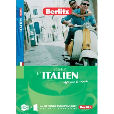 Berlitz Osez L'Italien : Efficace Et Rapide - Publicité Berlitz Osez L'Italien : Efficace Et Rapide - Publicité