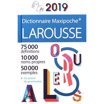 Collectif Dictionnaire Larousse Maxipoche + 2019 - Publicité Collectif Dictionnaire Larousse Maxipoche + 2019 - Publicité