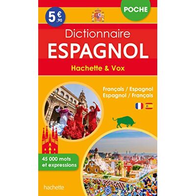 Dictionnaire De Poche Espagnol Hachette & Vox : Français-Espagnol, Espagnol-Français - Publicité Dictionnaire De Poche Espagnol Hachette & Vox : Français-Espagnol, Espagnol-Français - Publicité