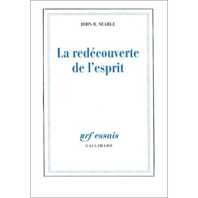 Searle, John R. La Redécouverte De L'Esprit - Publicité Searle, John R. La Redécouverte De L'Esprit - Publicité