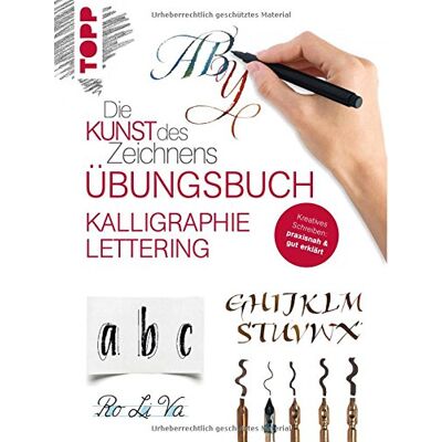 frechverlag Die Kunst Des Zeichnens - Kalligraphie Lettering Übungsbuch: Kreatives Schreiben: Praxisnah & Gut Erklärt - Publicité frechverlag Die Kunst Des Zeichnens - Kalligraphie Lettering Übungsbuch: Kreatives Schreiben: Praxisnah & Gut Erklärt - Publicité