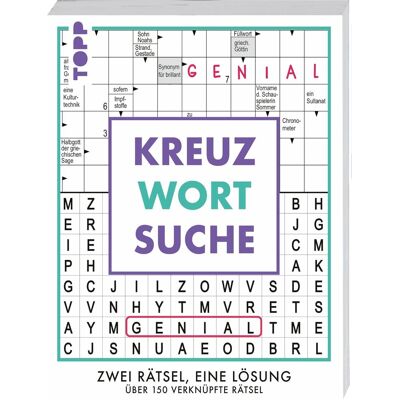 frechverlag Kreuzwortsuche - 160 Verknüpfte Rätsel: Zwei Rätsel, Eine Antwort - Publicité frechverlag Kreuzwortsuche - 160 Verknüpfte Rätsel: Zwei Rätsel, Eine Antwort - Publicité
