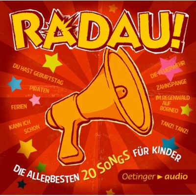Radau! Die Allerbesten 20 Songs Für Kinder (Cd): Lieder, Rockmusik Für Kinder, Ca. 50 Min. Publicité Radau! Die Allerbesten 20 Songs Für Kinder (Cd): Lieder, Rockmusik Für Kinder, Ca. 50 Min. Publicité