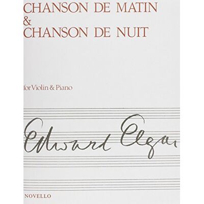 Various Edward Elgar Chanson De Matin And Chanson De Nuit (Violin/piano) Vln - Publicité Various Edward Elgar Chanson De Matin And Chanson De Nuit (Violin/piano) Vln - Publicité