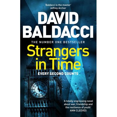 David Baldacci Strangers In Time - Publicité David Baldacci Strangers In Time - Publicité