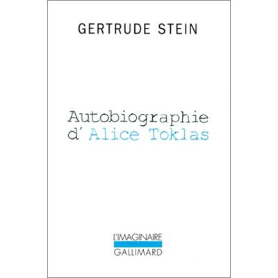 Gertrude Stein Autobiographie D'Alice Toklas - Publicité Gertrude Stein Autobiographie D'Alice Toklas - Publicité