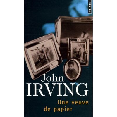 John Irving Une Veuve De Papier - Publicité John Irving Une Veuve De Papier - Publicité