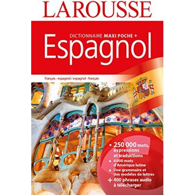 Larousse Dictionnaire Maxipoche + Espagnol : Français-Espagnol, Espagnol-Français - Publicité Larousse Dictionnaire Maxipoche + Espagnol : Français-Espagnol, Espagnol-Français - Publicité