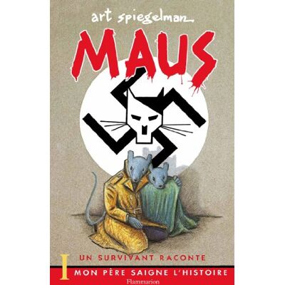 Art Spiegelman Maus : Un Survivant Raconte. Vol. 1. Mon Père Saigne L'Histoire - Publicité Art Spiegelman Maus : Un Survivant Raconte. Vol. 1. Mon Père Saigne L'Histoire - Publicité