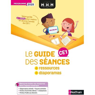 Nicolas Pinel Mhm Ce1 : Le Guide Des Séances + Ressources + Diaporamas : Programme 2025 - Publicité Nicolas Pinel Mhm Ce1 : Le Guide Des Séances + Ressources + Diaporamas : Programme 2025 - Publicité