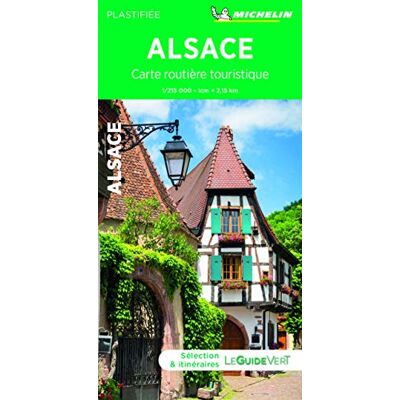 Michelin Carte Routiere Touristique Cr.17611 Alsace - Publicité Michelin Carte Routiere Touristique Cr.17611 Alsace - Publicité