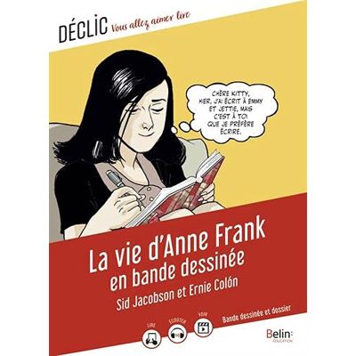 Collectif La Vie D'Anne Frank : En Bande Dessinée - Publicité Collectif La Vie D'Anne Frank : En Bande Dessinée - Publicité