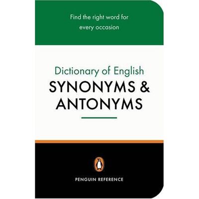 None The Penguin Dictionary Of English Synonyms & Antonyms (Reference) - Publicité None The Penguin Dictionary Of English Synonyms & Antonyms (Reference) - Publicité