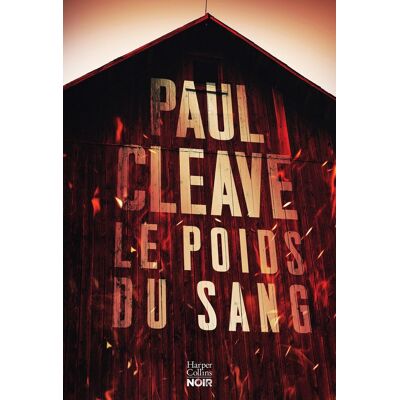 Paul Cleave Le Poids Du Sang - Publicité Paul Cleave Le Poids Du Sang - Publicité