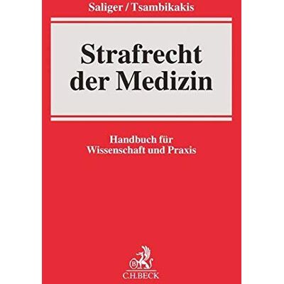 Frank Saliger Strafrecht Der Medizin - Publicité Frank Saliger Strafrecht Der Medizin - Publicité