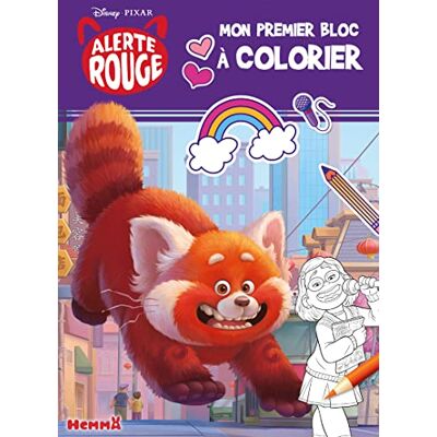Disney Alerte Rouge : Mon Premier Bloc À Colorier - Publicité Disney Alerte Rouge : Mon Premier Bloc À Colorier - Publicité