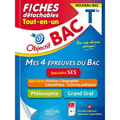 Collectif Tout-En-Un Terminale, Mes 4 Épreuves Du Bac, Fiches Détachables : Spécialité Ses, Spécialité Histoire Géographie, Géopolitique, Sciences Politiques, Philosophie, Grand Oral : Nouveau Bac - Publicité Collectif Tout-En-Un Terminale, Mes 4 Épreuves Du Bac, Fiches Détachables : Spécialité Ses, Spécialité Histoire Géographie, Géopolitique, Sciences Politiques, Philosophie, Grand Oral : Nouveau Bac - Publicité