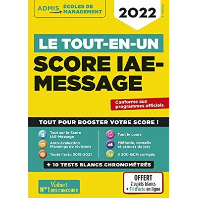 Julie Camoin Score Iae-Message : Le Tout-En-Un : 2022 - Publicité Julie Camoin Score Iae-Message : Le Tout-En-Un : 2022 - Publicité