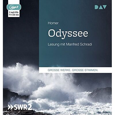 Homer Odyssee: Lesung Mit Manfred Schradi (2 Mp3-Cds) - Publicité Homer Odyssee: Lesung Mit Manfred Schradi (2 Mp3-Cds) - Publicité