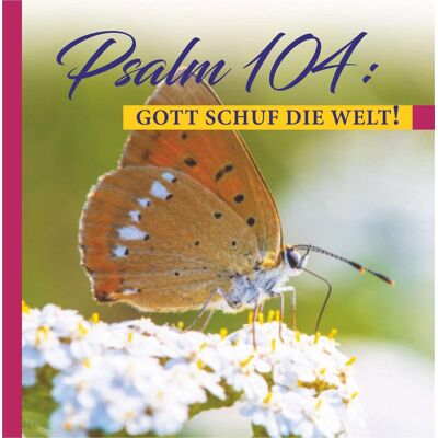 Friedrich Haubner Psalm 104: Gott Erschuf Die Welt! - Publicité Friedrich Haubner Psalm 104: Gott Erschuf Die Welt! - Publicité