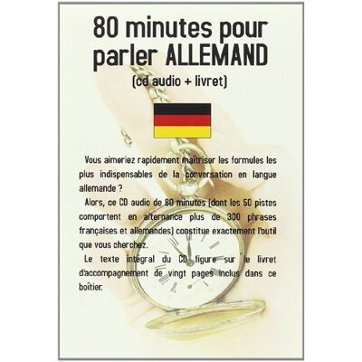 Jean-Pierre Vasseur 80 Minutes Pour Parler Allemand - Publicité Jean-Pierre Vasseur 80 Minutes Pour Parler Allemand - Publicité