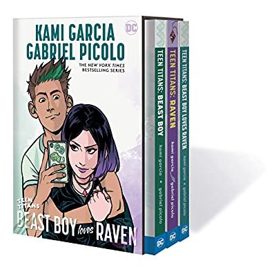 Kami Garcia Teen Titans: Raven, Beast Boy And Beast Boy Loves Raven Box Set - Publicité Kami Garcia Teen Titans: Raven, Beast Boy And Beast Boy Loves Raven Box Set - Publicité