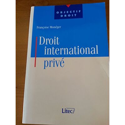 Françoise Monéger Droit International Privé - Publicité Françoise Monéger Droit International Privé - Publicité